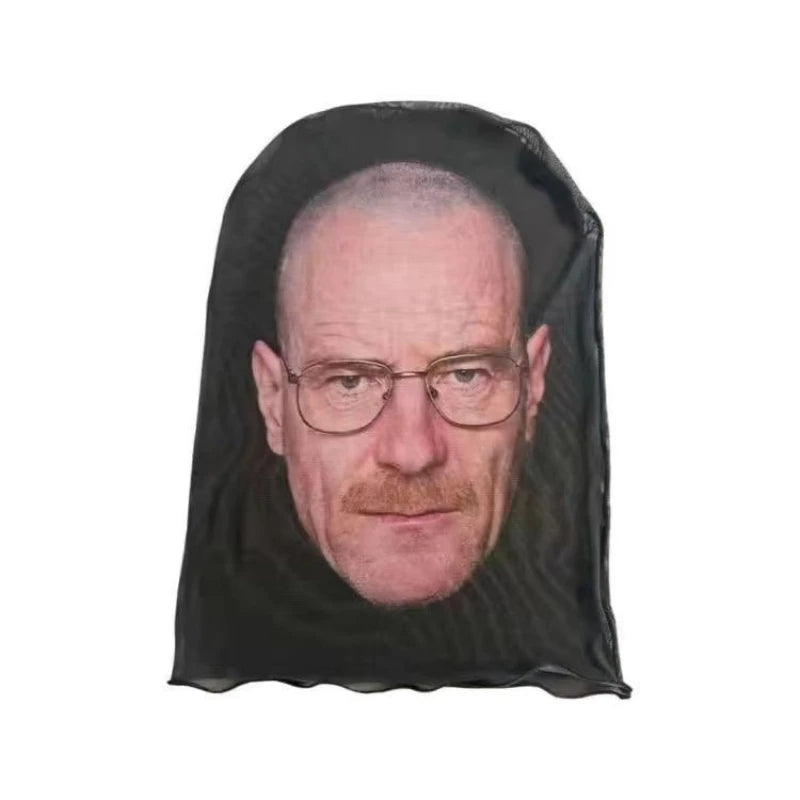 Masque visage intégral mesh — Accessoire cosplay fête et soirée