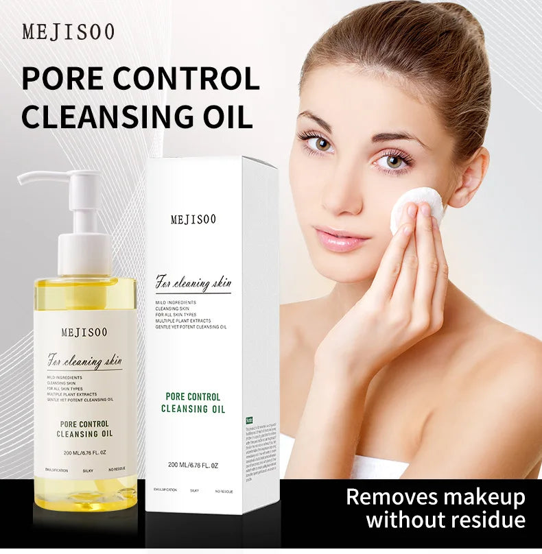 Huile démaquillante douce 200ml — Base jojoba tous types de peau