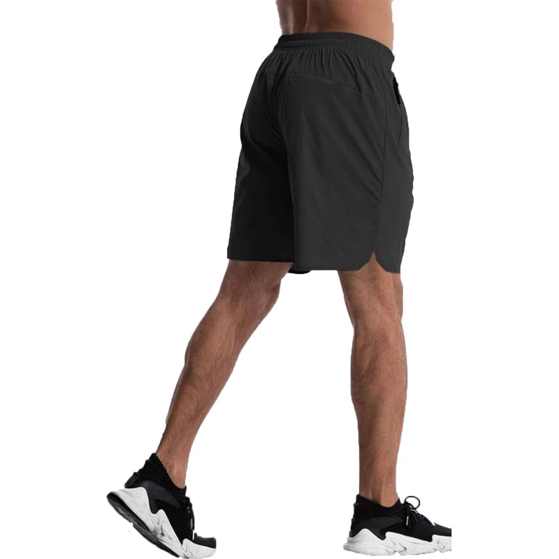 Short sport homme — Running fitness plage léger respirant