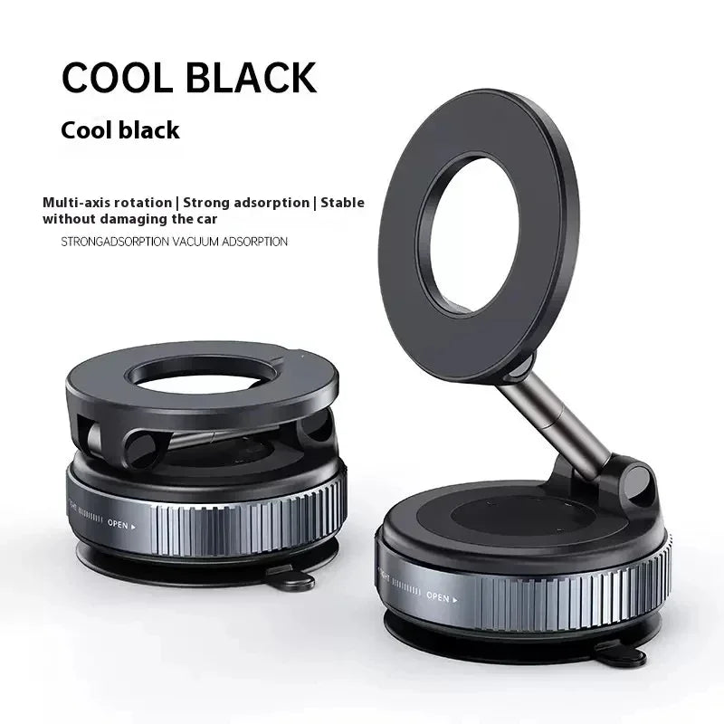 Support téléphone magnétique voiture 360° — Ventouse universelle pliable