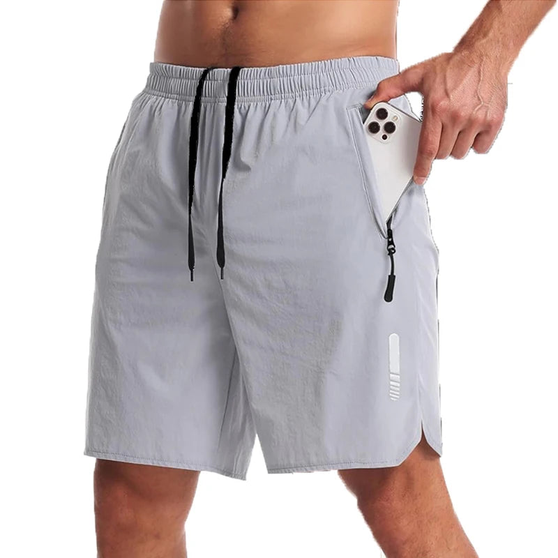 Short sport homme — Running fitness plage léger respirant