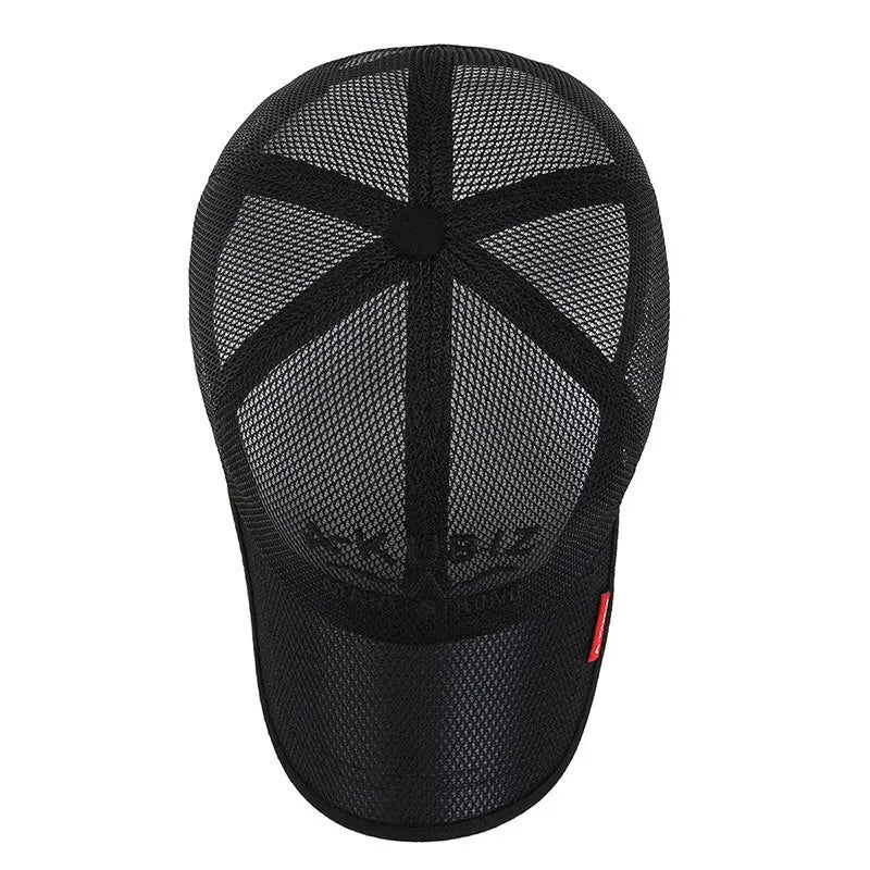 Casquette visière brodée — Protection soleil outdoor homme femme