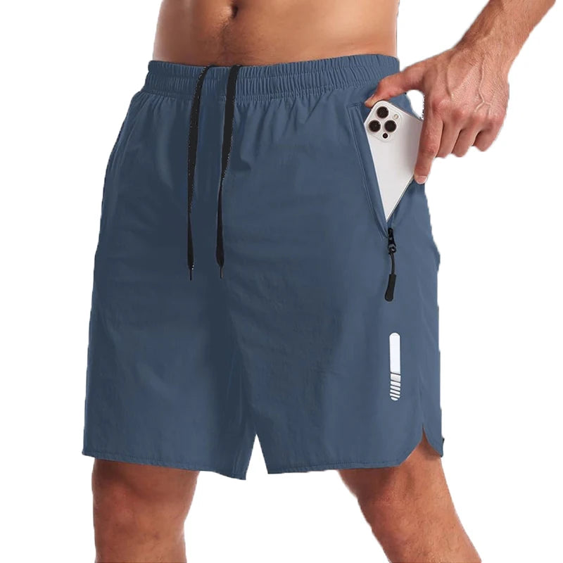Short sport homme — Running fitness plage léger respirant
