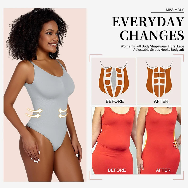 Bodysuit gainant sculptant — Gaine ventre plat & silhouette affinée