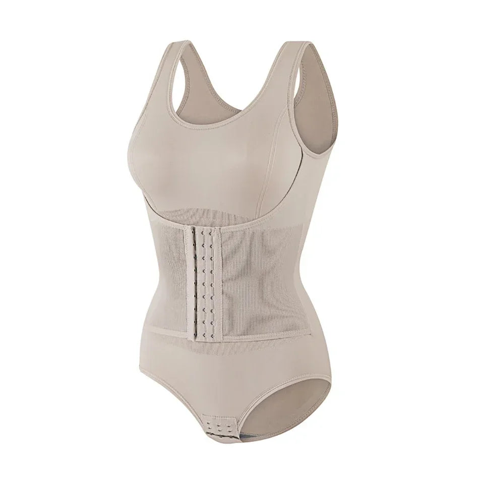 Gaine ventre plat avec ceinture — Corset amincissant & taille sculptée