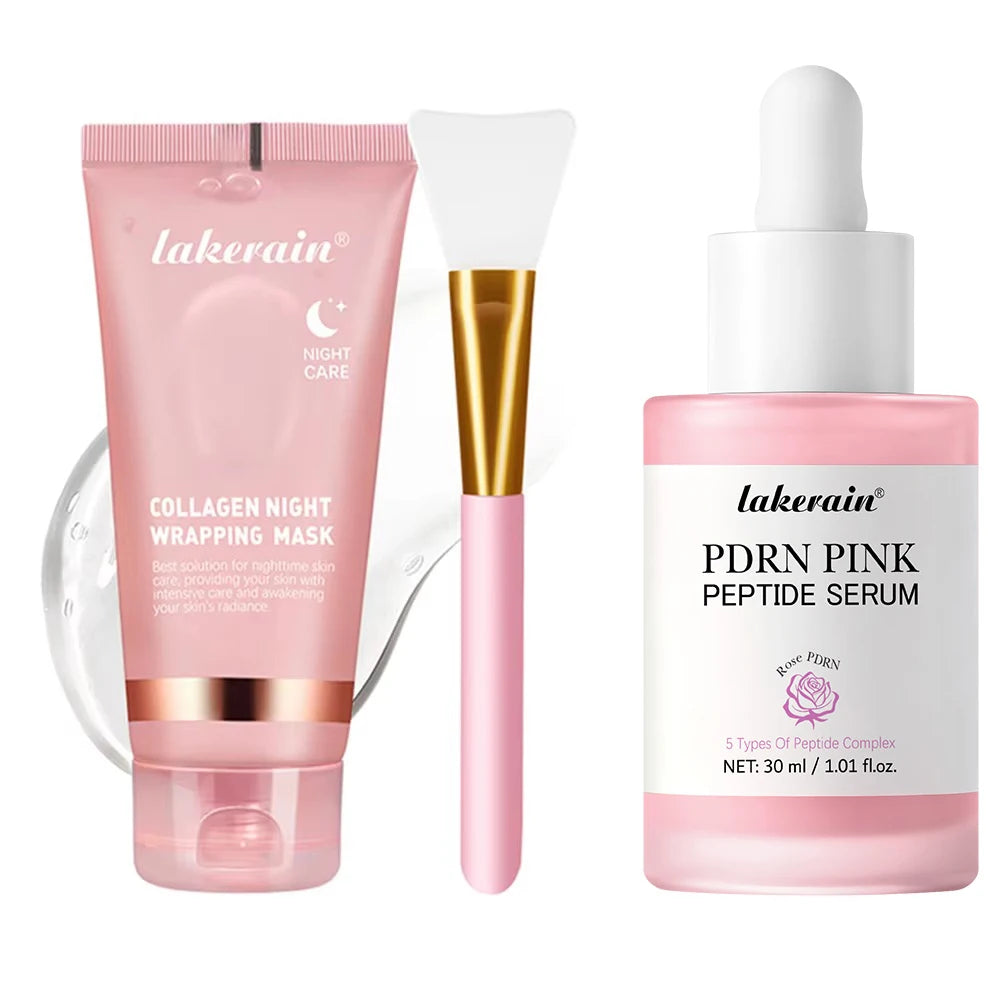 Masque peel-off collagène coréen — Anti-rides, éclat & peau rebondie