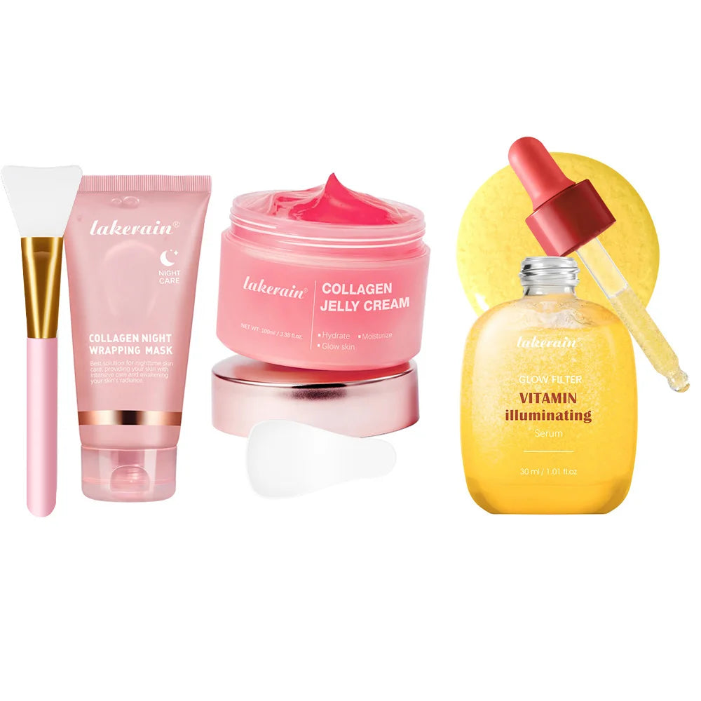 Masque peel-off collagène coréen — Anti-rides, éclat & peau rebondie