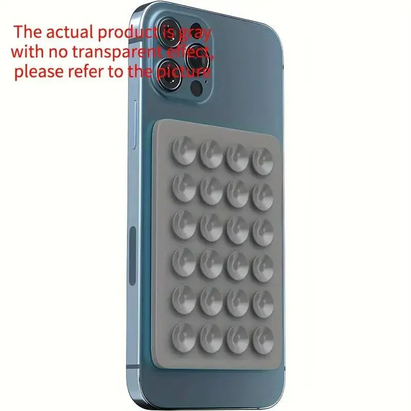 Sticker ventouse silicone téléphone — Support adhésif antidérapant multi-surface