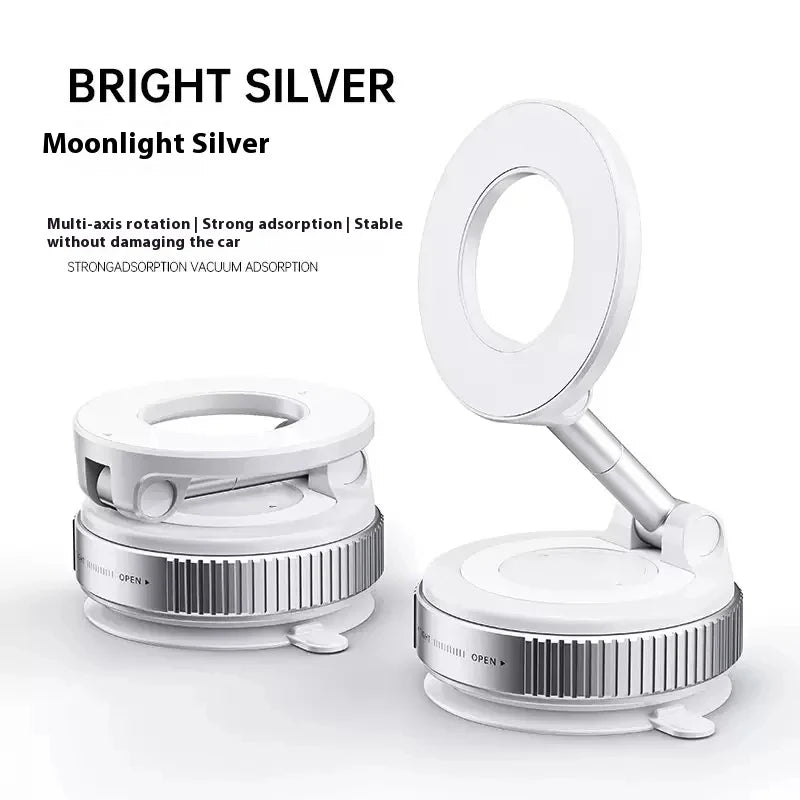 Support téléphone magnétique voiture 360° — Ventouse universelle pliable
