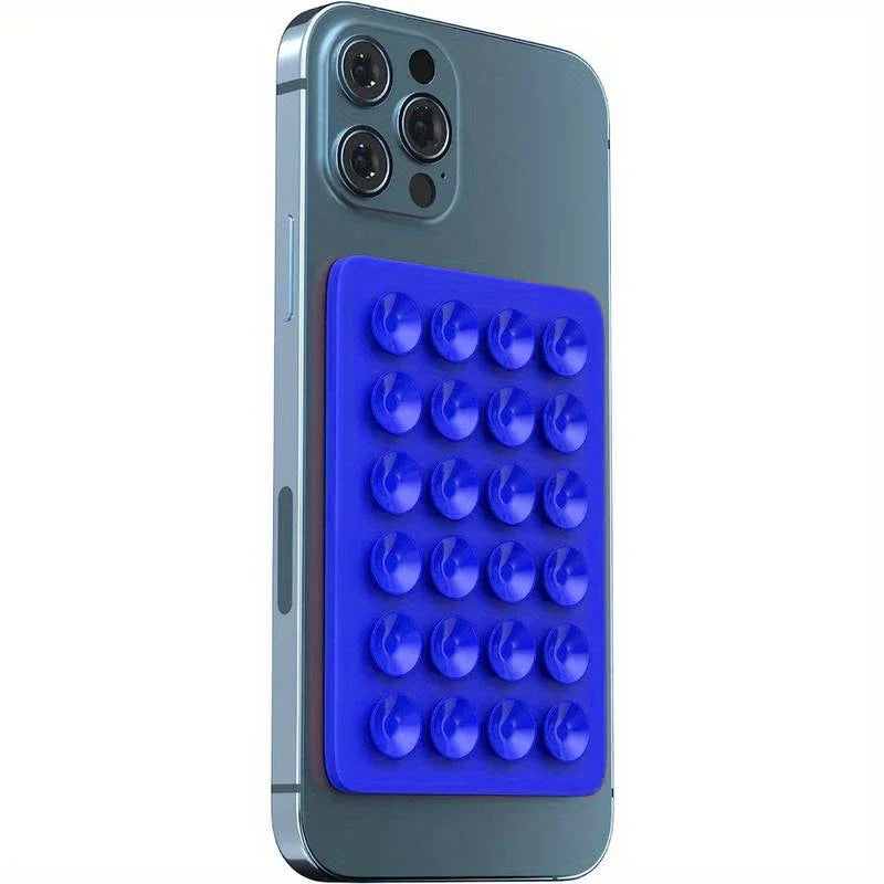 Sticker ventouse silicone téléphone — Support adhésif antidérapant multi-surface