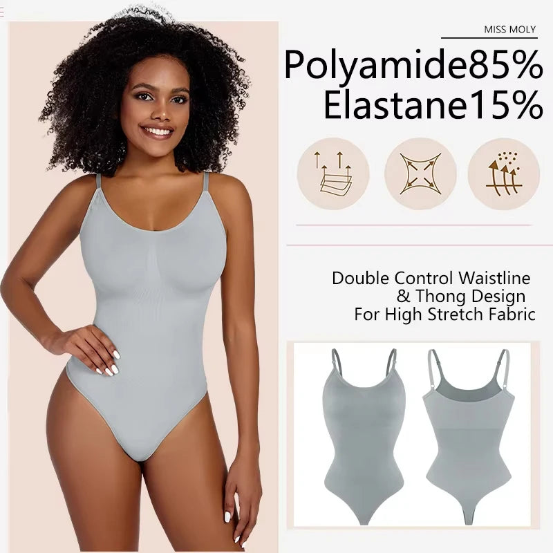 Bodysuit gainant sculptant — Gaine ventre plat & silhouette affinée