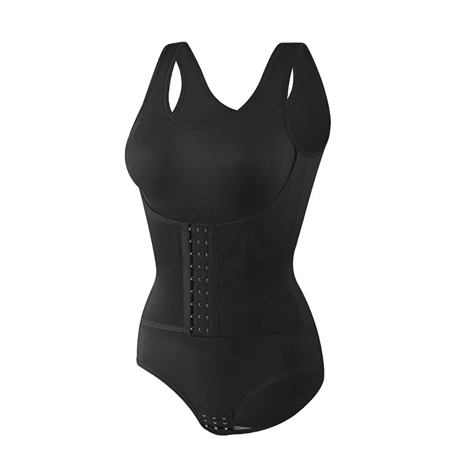 Gaine ventre plat avec ceinture — Corset amincissant & taille sculptée