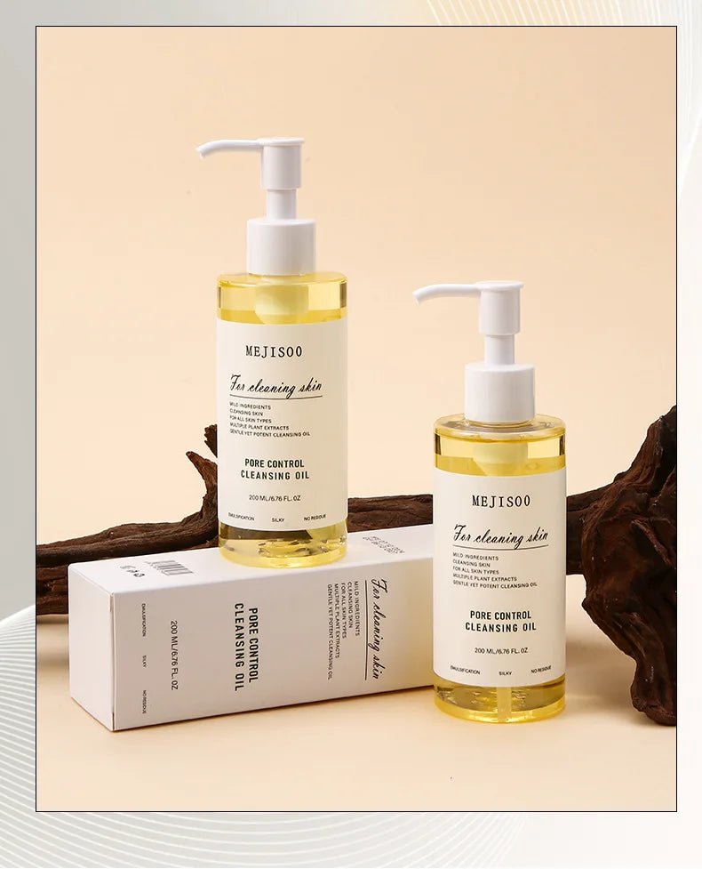Huile démaquillante douce 200ml — Base jojoba tous types de peau