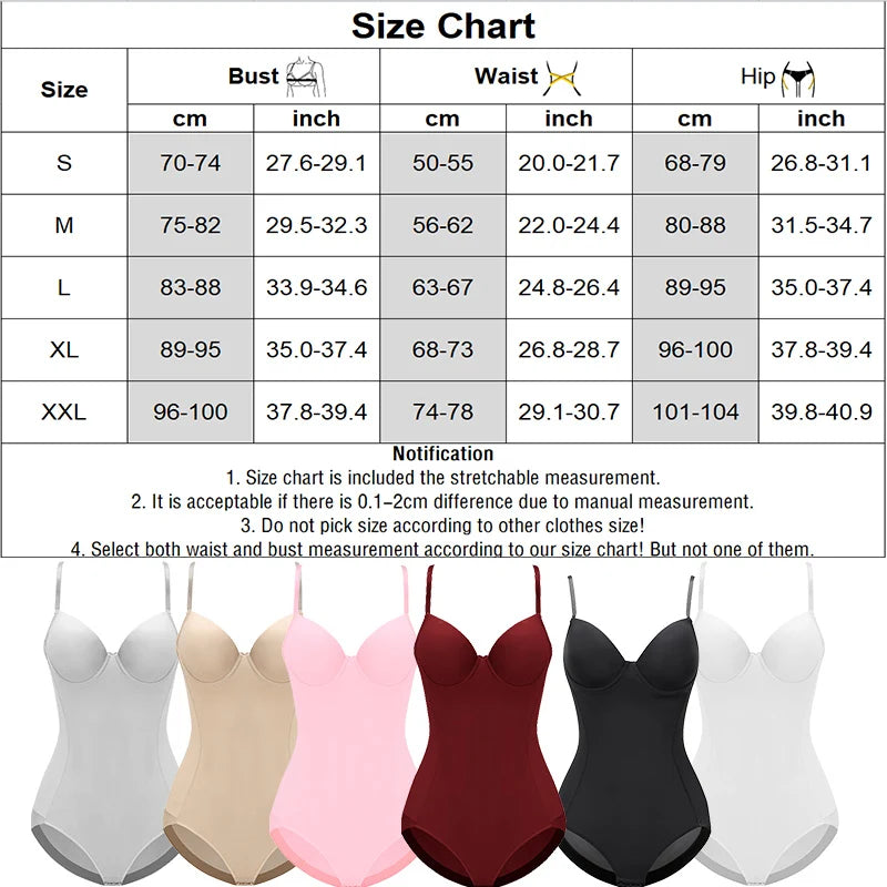 Bodysuit sculptant avec bretelles — Gaine corps complet femme