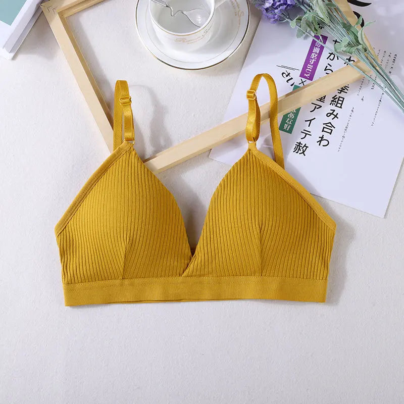 Brassière sport dos nu — Top fitness respirant bretelles ajustables