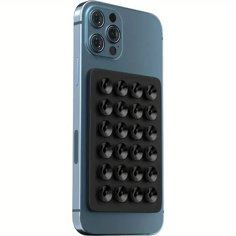 Sticker ventouse silicone téléphone — Support adhésif antidérapant multi-surface