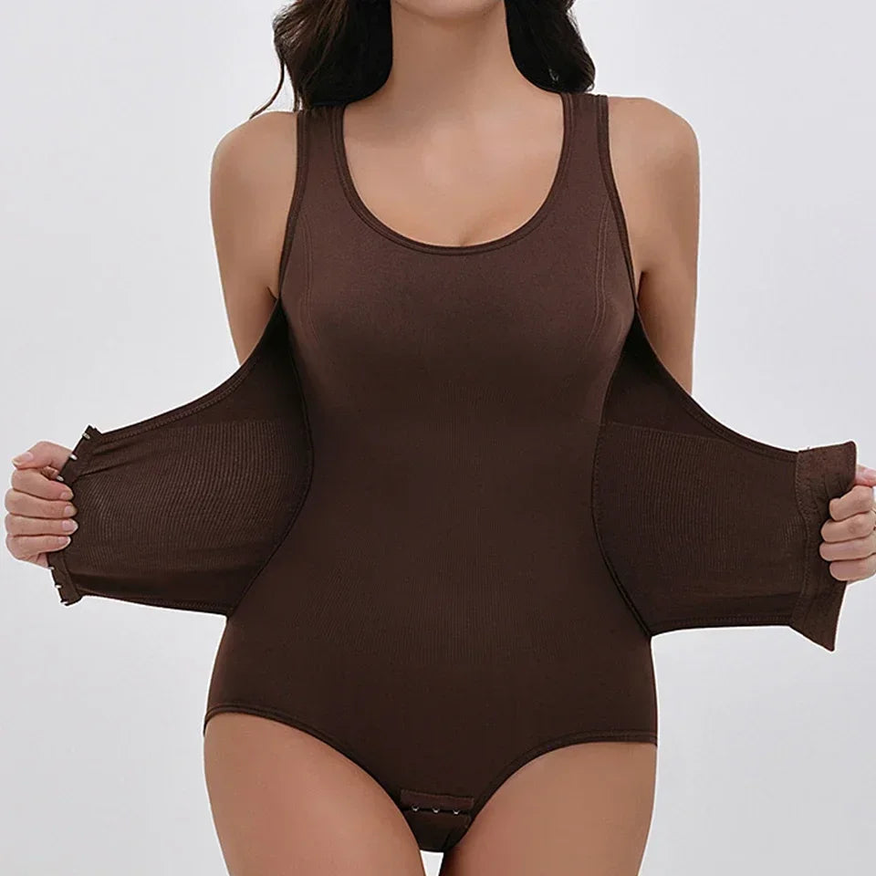Gaine ventre plat avec ceinture — Corset amincissant & taille sculptée