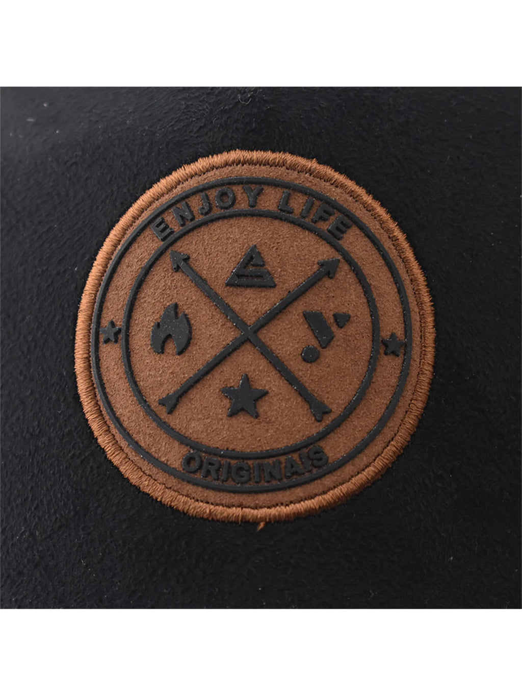 Casquette snapback mesh — Broderie Enjoy Life unisexe streetwear