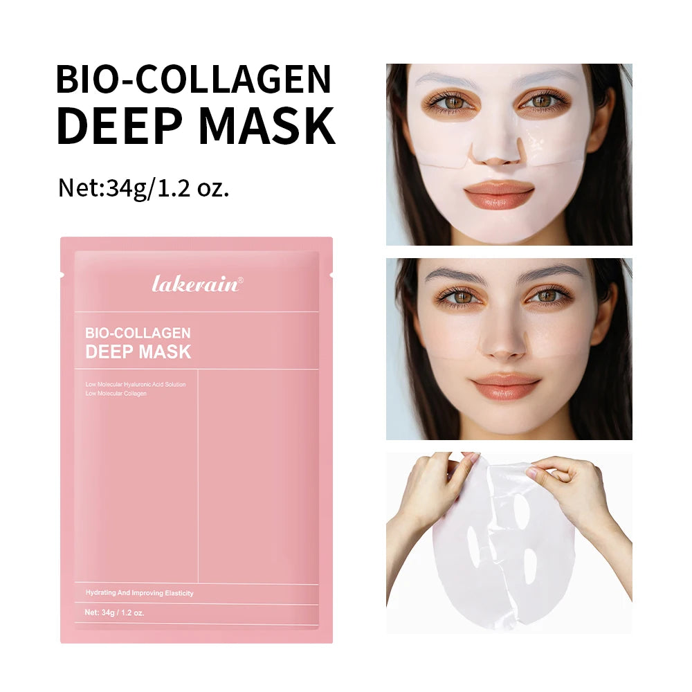 Masque peel-off collagène coréen — Anti-rides, éclat & peau rebondie
