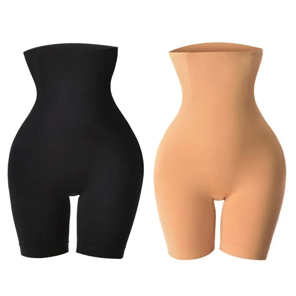 Culotte gainante push-up taille haute — Fesses rebondies & ventre plat