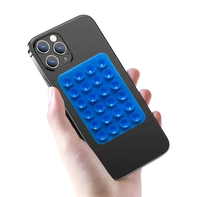 Sticker ventouse silicone téléphone — Support adhésif antidérapant multi-surface