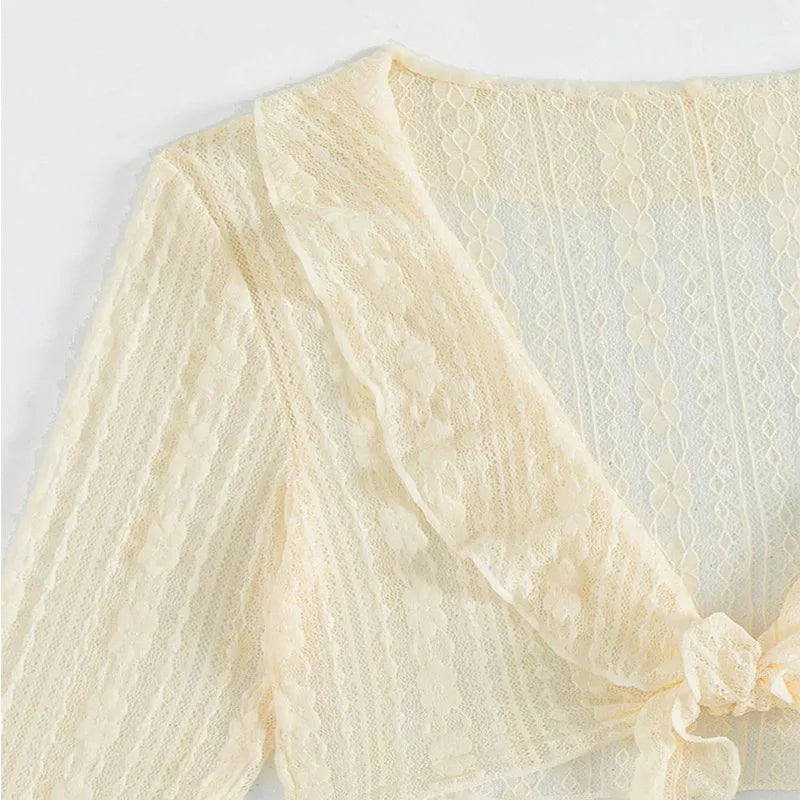Maillot de bain 4 pièces avec cover-up — Bikini brésilien été 2026