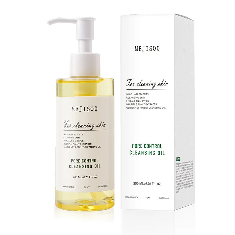 Huile démaquillante douce 200ml — Base jojoba tous types de peau