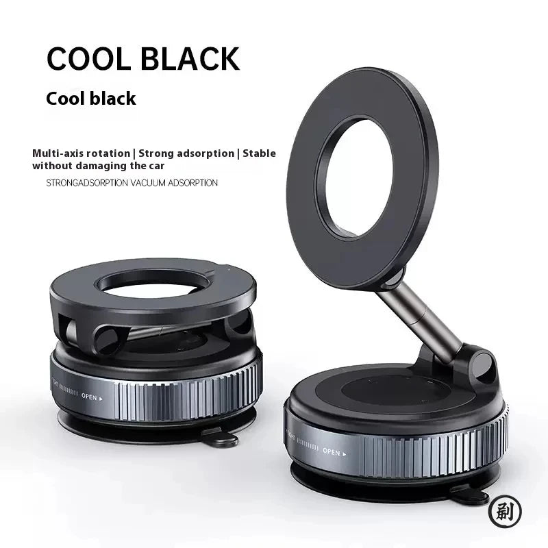 Support téléphone magnétique voiture 360° — Ventouse universelle pliable