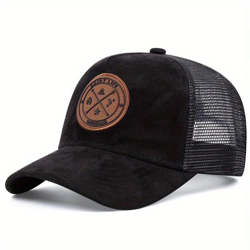 Casquette snapback mesh — Broderie Enjoy Life unisexe streetwear