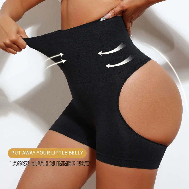 Culotte gainante taille haute — Fesse ronde & ventre plat garanti