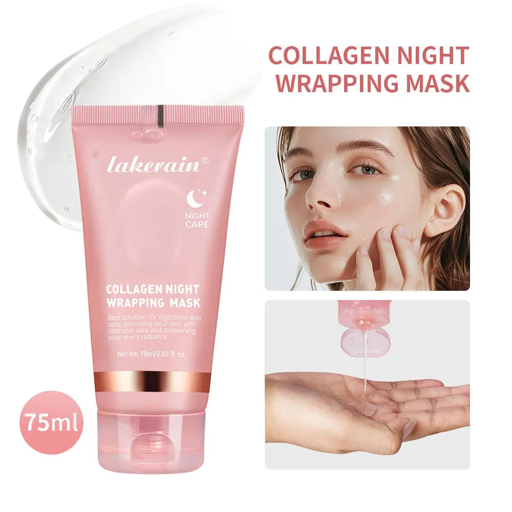 Masque peel-off collagène coréen — Anti-rides, éclat & peau rebondie