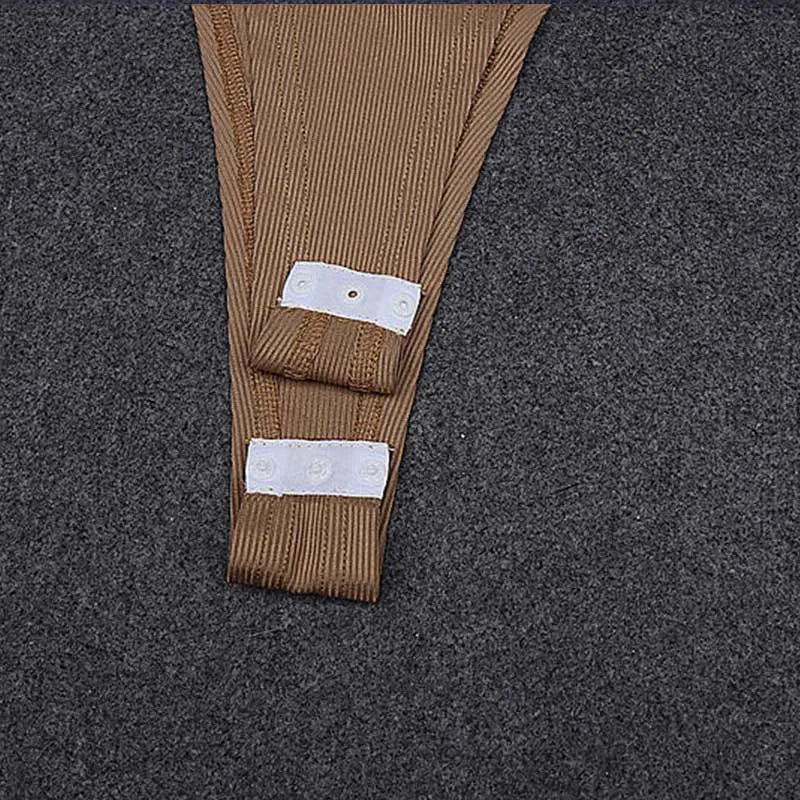 Body épaules dénudées moulant — Top halter côtelé sans manches femme