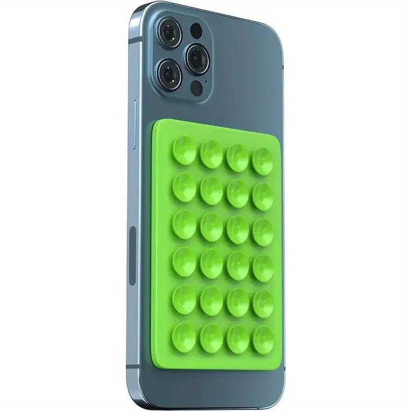 Sticker ventouse silicone téléphone — Support adhésif antidérapant multi-surface