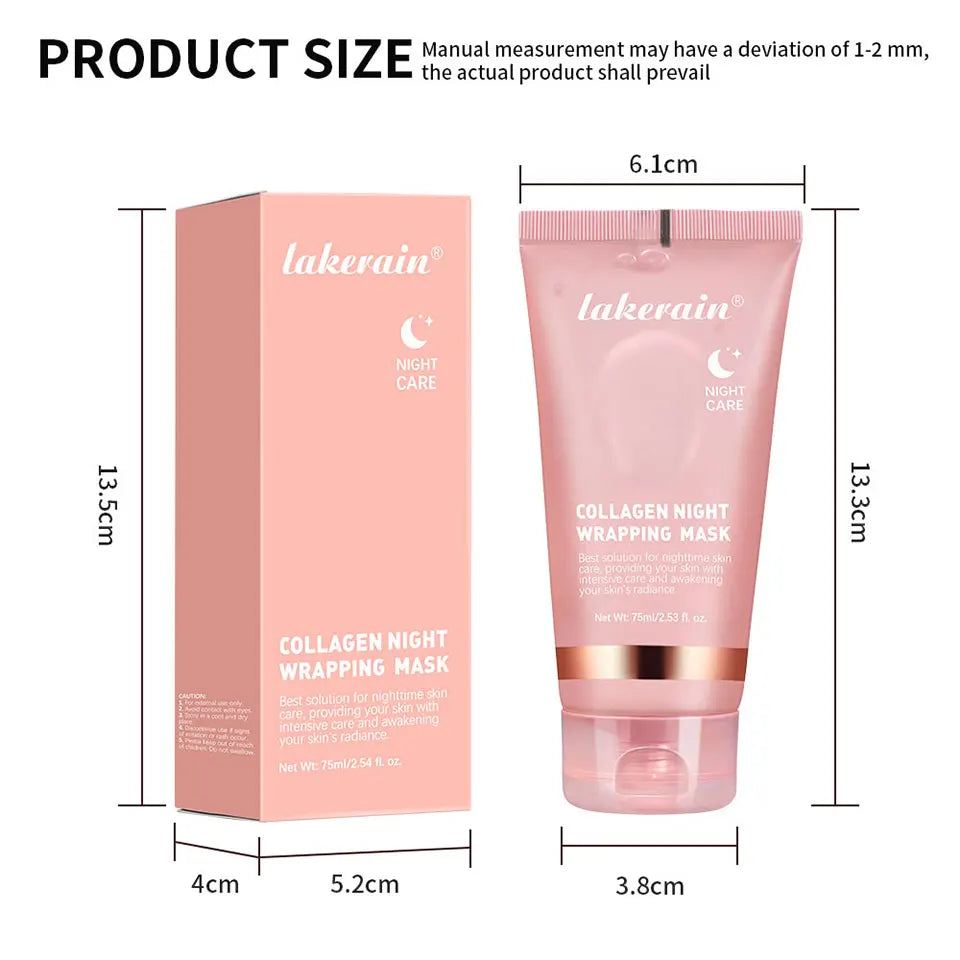Masque peel-off collagène coréen — Anti-rides, éclat & peau rebondie