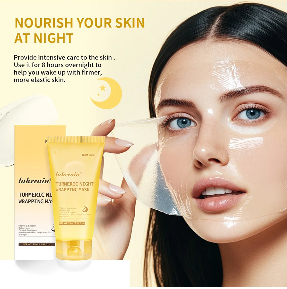 Masque peel-off collagène coréen — Anti-rides, éclat & peau rebondie