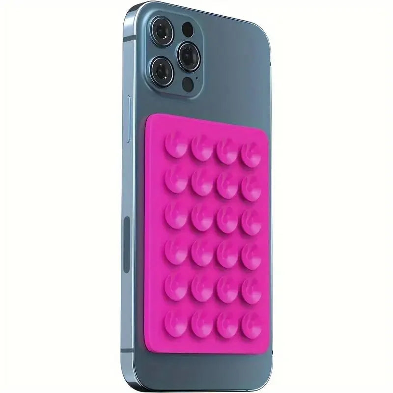 Sticker ventouse silicone téléphone — Support adhésif antidérapant multi-surface
