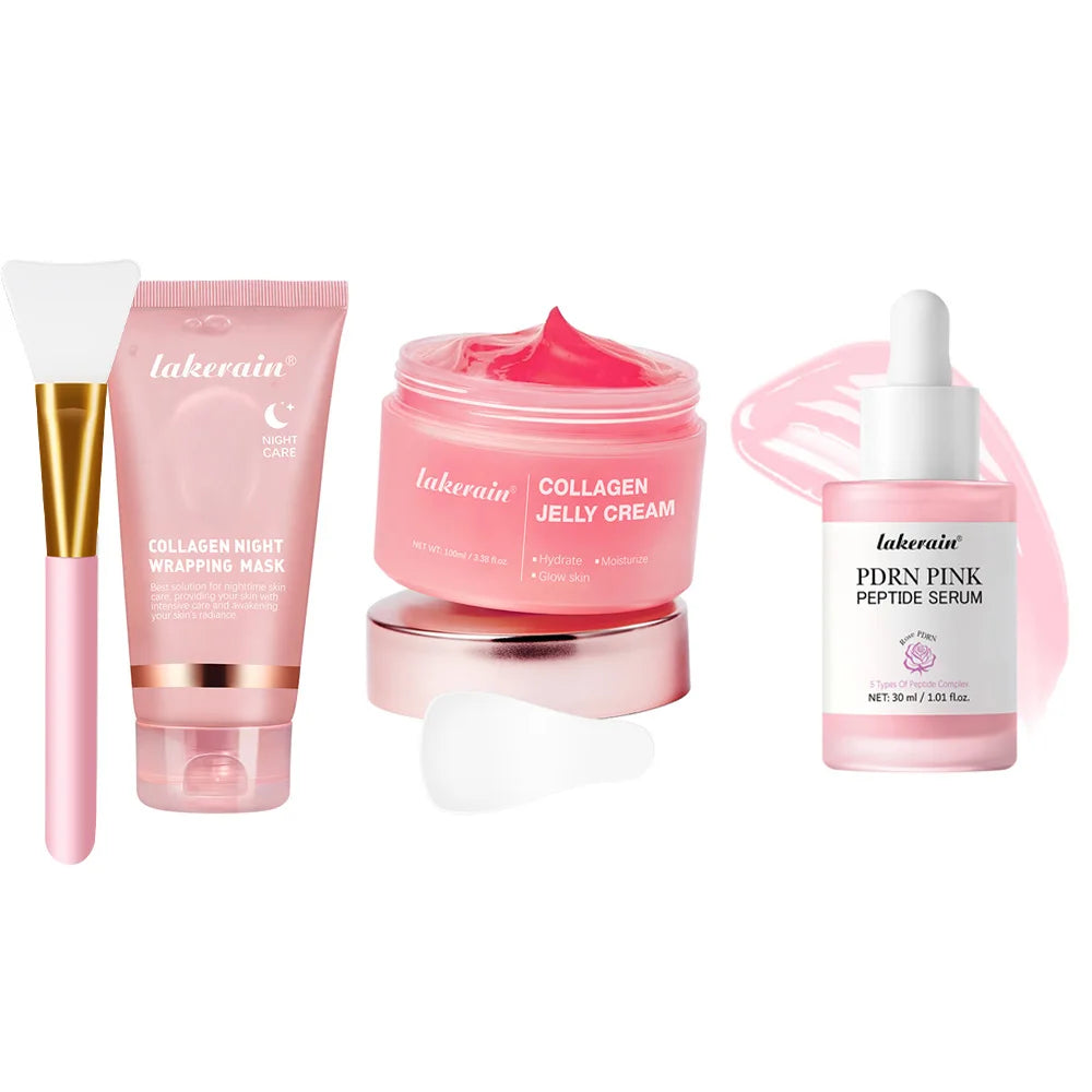 Masque peel-off collagène coréen — Anti-rides, éclat & peau rebondie