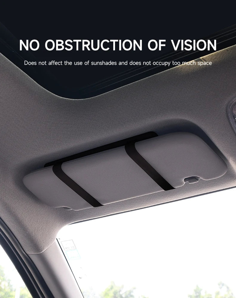 Miroir LED maquillage voiture — Éclairage HD rechargeable, se fixe partout