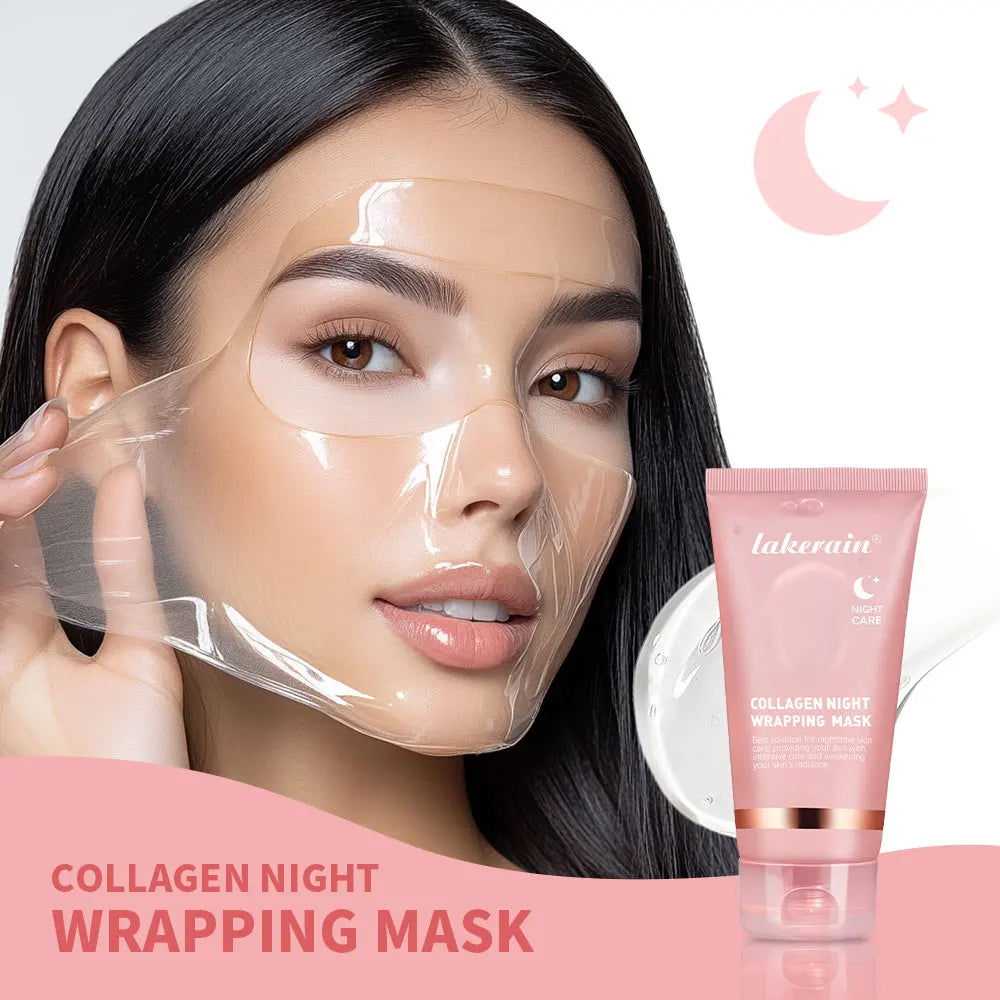 Masque peel-off collagène coréen — Anti-rides, éclat & peau rebondie
