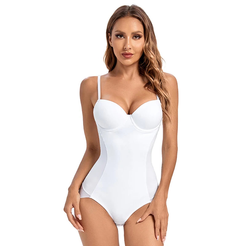 Bodysuit sculptant avec bretelles — Gaine corps complet femme