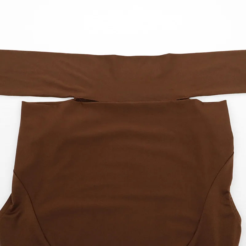 Débardeur côtelé slim sans manches — Top bandage col V femme streetwear