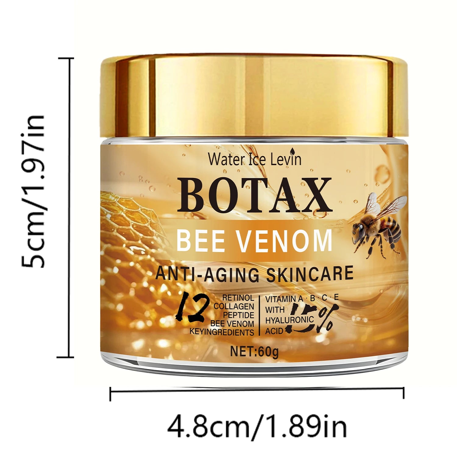 Crème venin d'abeille Botax — Soin anti-rides raffermissant collagène