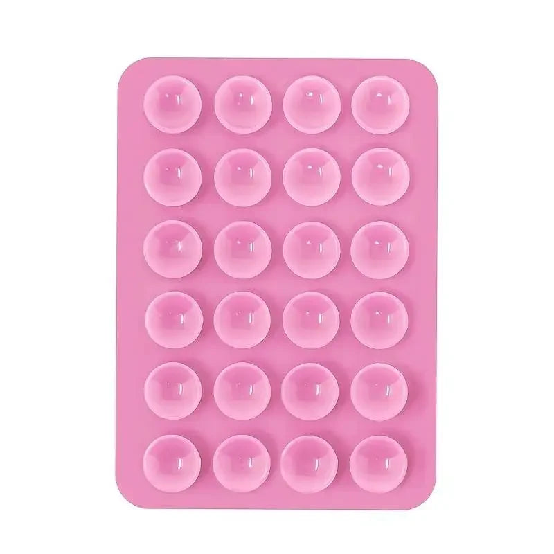 Sticker ventouse silicone téléphone — Support adhésif antidérapant multi-surface