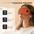 Masque Yeux Chauffant USB - Anti-Fatigue et Detente