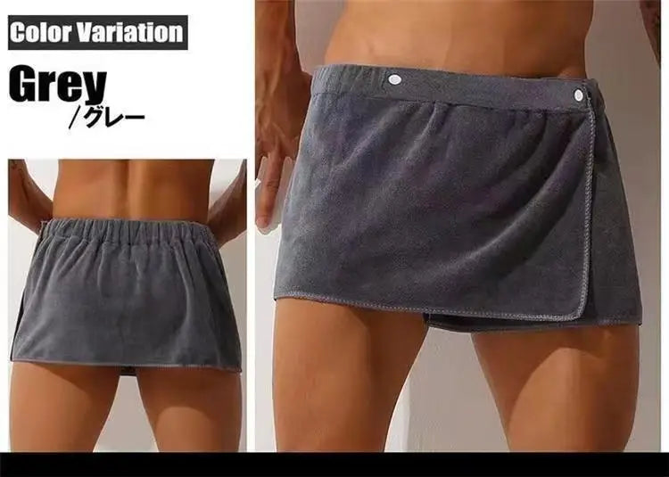 Serviette de bain homme jupe — Drap de plage à porter anti-transparence