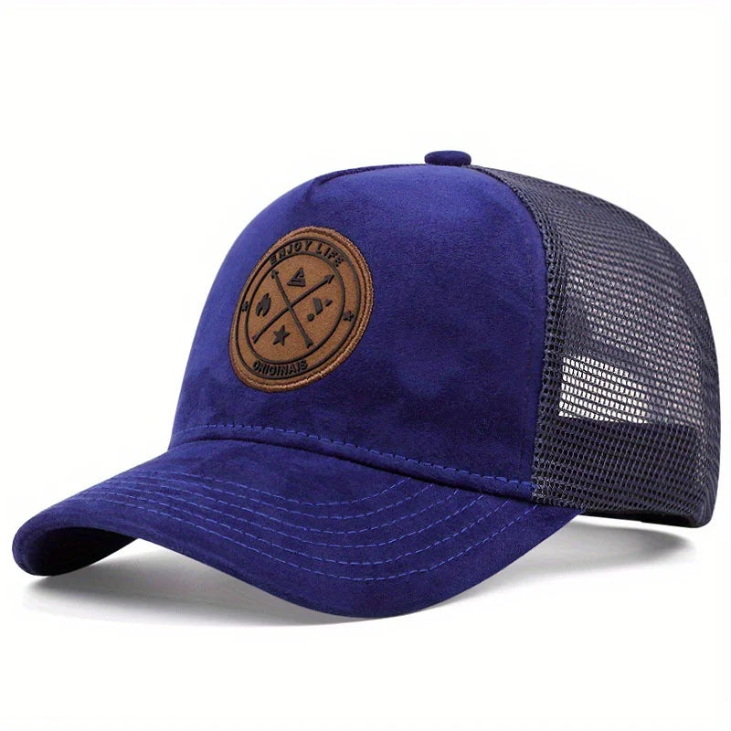 Casquette snapback mesh — Broderie Enjoy Life unisexe streetwear
