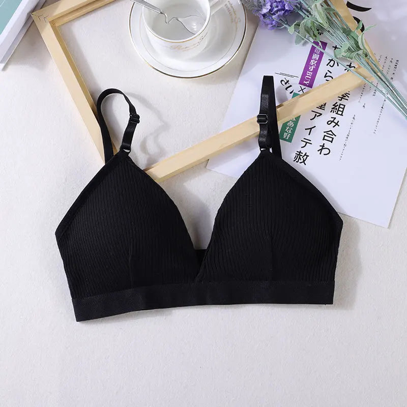 Brassière sport dos nu — Top fitness respirant bretelles ajustables