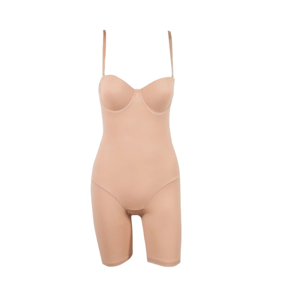 Bodysuit sculptant avec bretelles — Gaine corps complet femme