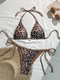 Bikini 2 pièces à pois — Maillot style américain noir & blanc