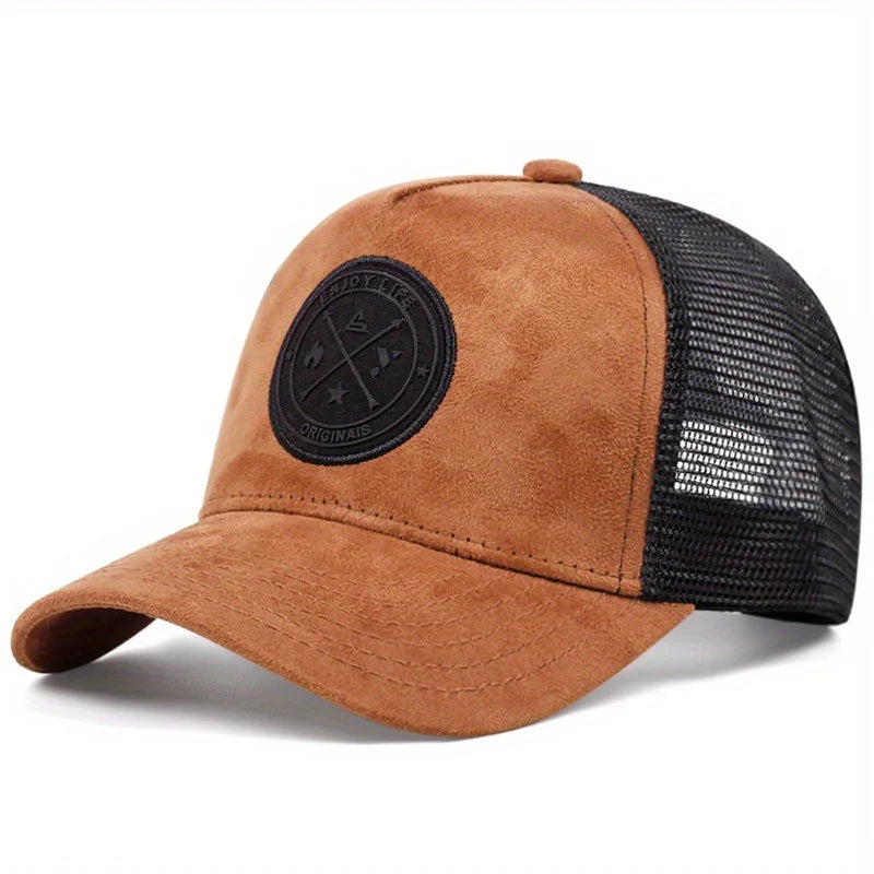 Casquette snapback mesh — Broderie Enjoy Life unisexe streetwear